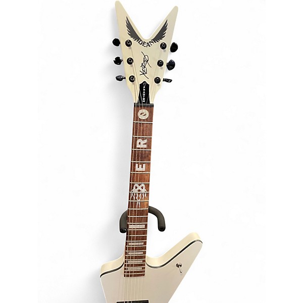 Used Dean ML PHANTOM Classic White Solid Body Electric Guitar