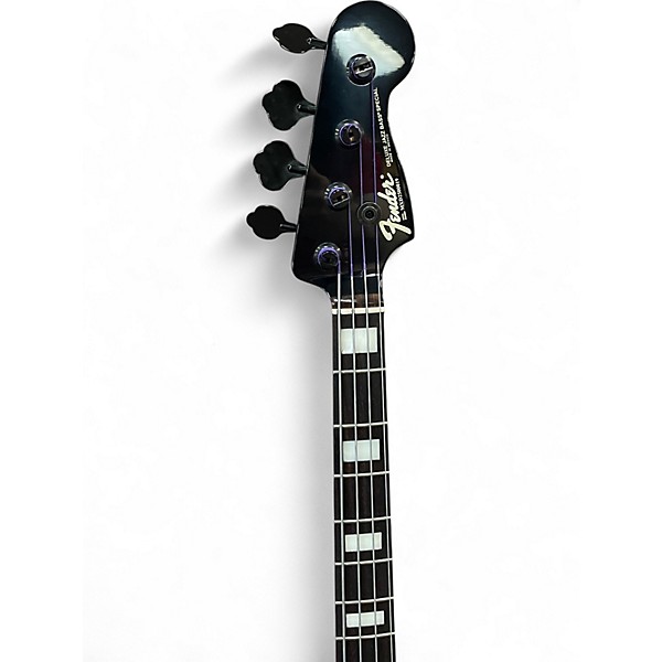 Used Fender Deluxe Jazz Special Black Electric Bass Guitar