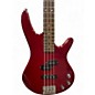 Used Ibanez GSRM20 Trans Red Electric Bass Guitar thumbnail