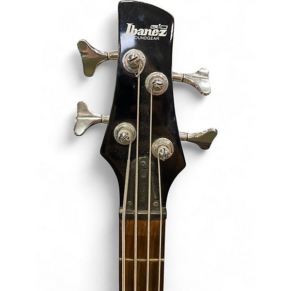Used Ibanez GSRM20 Trans Red Electric Bass Guitar