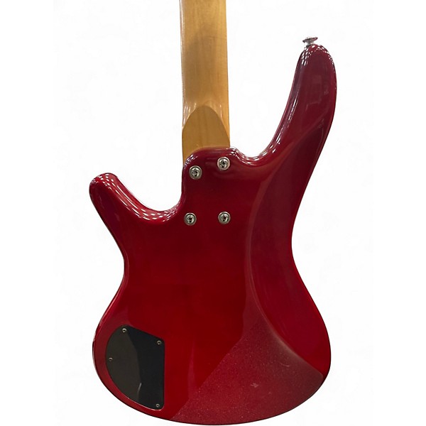 Used Ibanez GSRM20 Trans Red Electric Bass Guitar