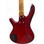 Used Ibanez GSRM20 Trans Red Electric Bass Guitar