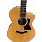 Used Taylor 214CE Deluxe Natural Acoustic Electric Guitar