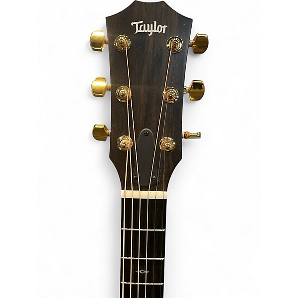 Used Taylor 214CE Deluxe Natural Acoustic Electric Guitar