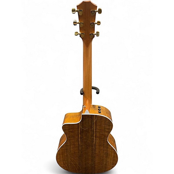 Used Taylor 214CE Deluxe Natural Acoustic Electric Guitar