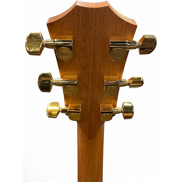 Used Taylor 214CE Deluxe Natural Acoustic Electric Guitar