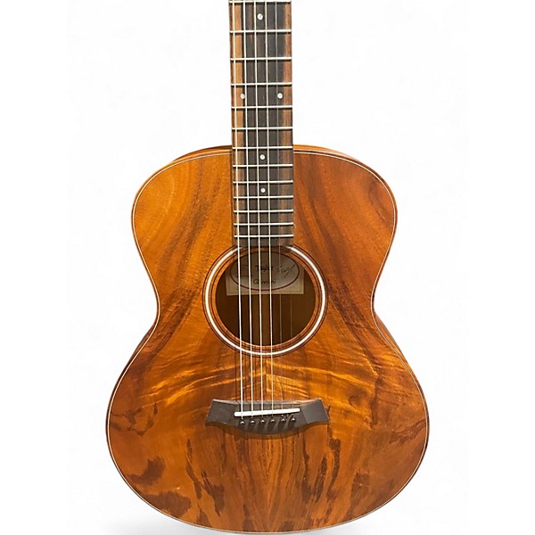 Used Taylor GS MINI E KOA Natural Acoustic Electric Guitar