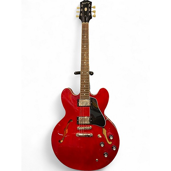 Used Epiphone ES335 Cherry Hollow Body Electric Guitar