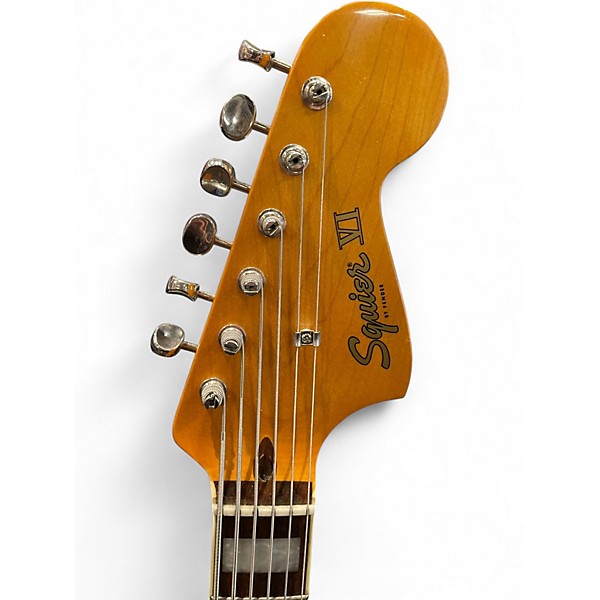 Used Squier CLASSIC VIBE BASS VI 3 Color Sunburst Electric Bass Guitar