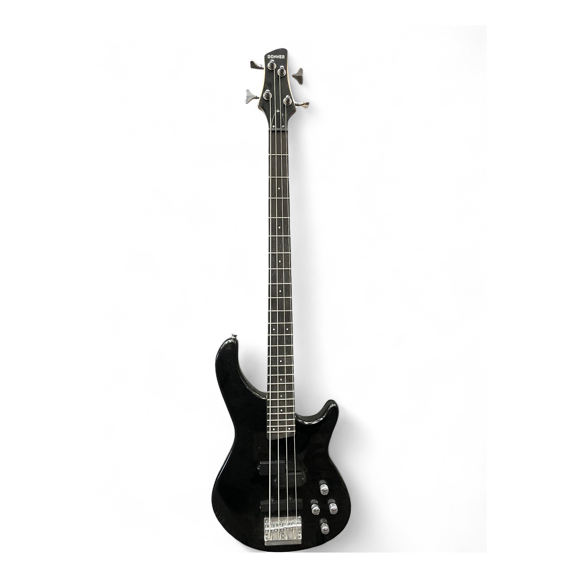 DONNER STANDARD BASS テレキャスター ブラック Used Donner DPJ100 Black Electric Bass Guitar Black | Guitar Center
