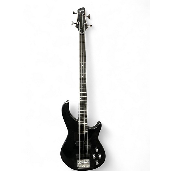 Used Donner DPJ100 Black Electric Bass Guitar