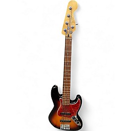 Used Fender Player Jazz Bass V 3 Color Sunburst Electric Bass Guitar