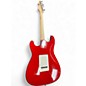 Used Unknown PARTSCASTER Red Solid Body Electric Guitar