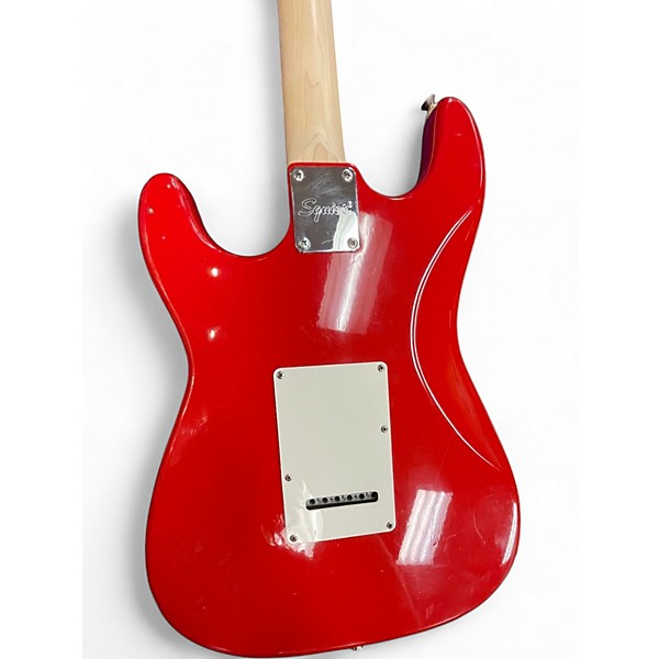 Used Unknown PARTSCASTER Red Solid Body Electric Guitar