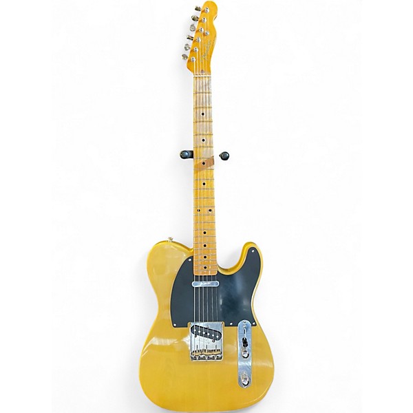 Vintage 1986 Fender TL-52 MIJ Telecaster Butterscotch Blonde Solid Body Electric Guitar