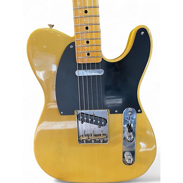Vintage 1986 Fender TL-52 MIJ Telecaster Butterscotch Blonde Solid Body Electric Guitar