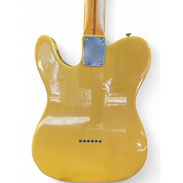 Vintage 1986 Fender TL-52 MIJ Telecaster Butterscotch Blonde Solid Body Electric Guitar