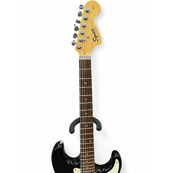 Used Squier Affinity Stratocaster Black Solid Body Electric Guitar