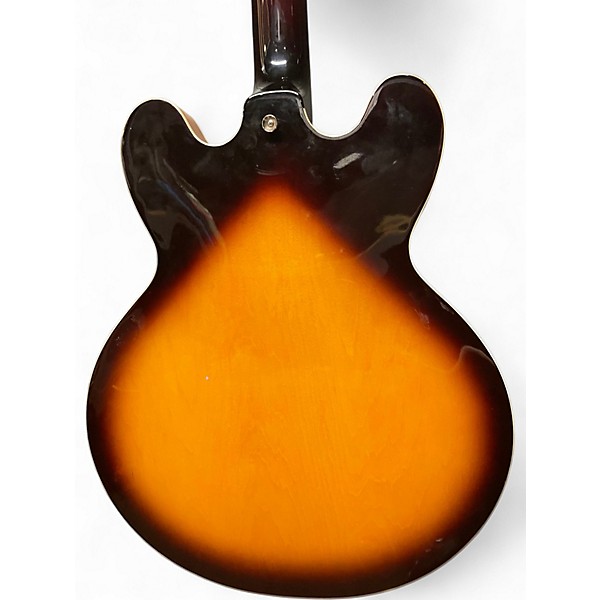 Used Epiphone Dot Vintage Sunburst Hollow Body Electric Guitar