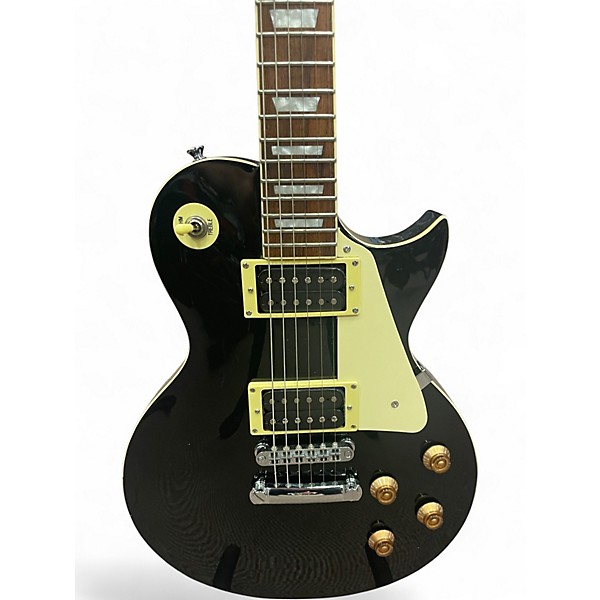 Used Iyv ILS-300EGR Black Solid Body Electric Guitar