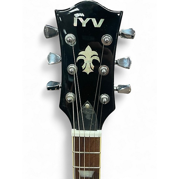 Used Iyv ILS-300EGR Black Solid Body Electric Guitar