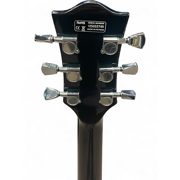 Used Iyv ILS-300EGR Black Solid Body Electric Guitar