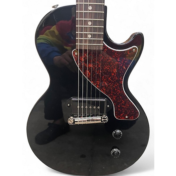 Used Gibson Les Paul Junior Ebony Solid Body Electric Guitar