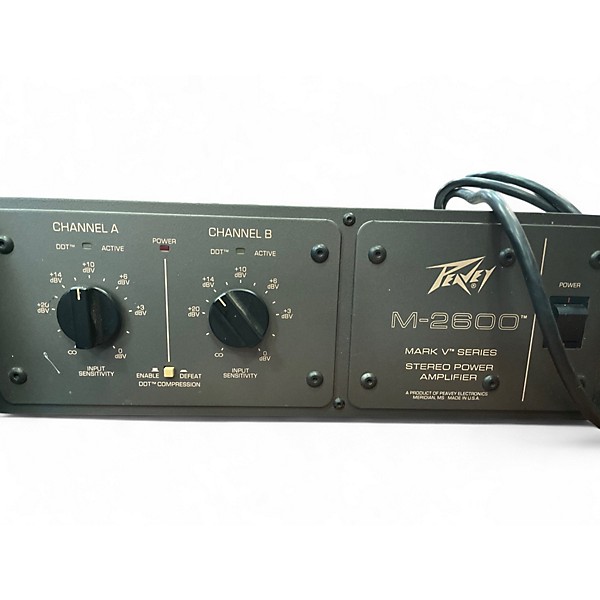 Used Peavey M-2600 Power Amp
