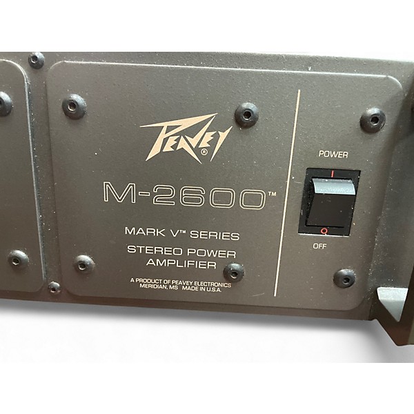 Used Peavey M-2600 Power Amp