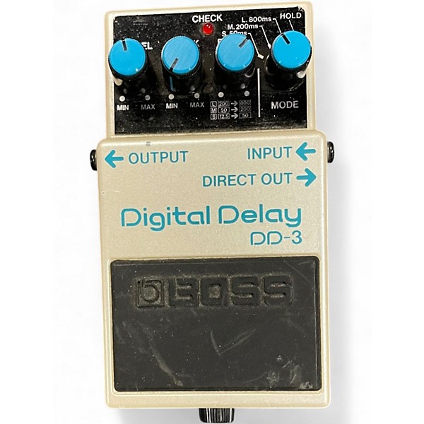 Used BOSS DD3 Digital Delay Effect Pedal