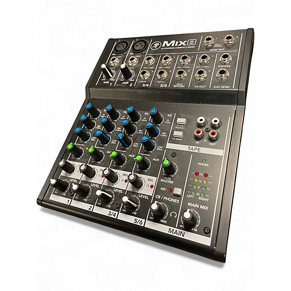 Used Mackie MIX 8 Unpowered Mixer