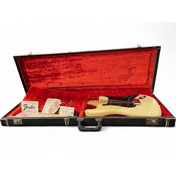 Vintage 1978 Fender Stratocaster Olympic White Solid Body Electric Guitar