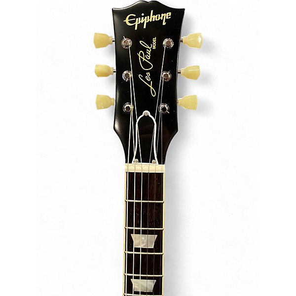 Used Epiphone Inspired by Gibson Custom 1959 Les Paul Standard Reissue Sunburst Solid Body Electric Guitar
