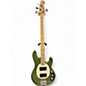 Used Sterling by Music Man STINGRAY 4HH Green Electric Bass Guitar thumbnail