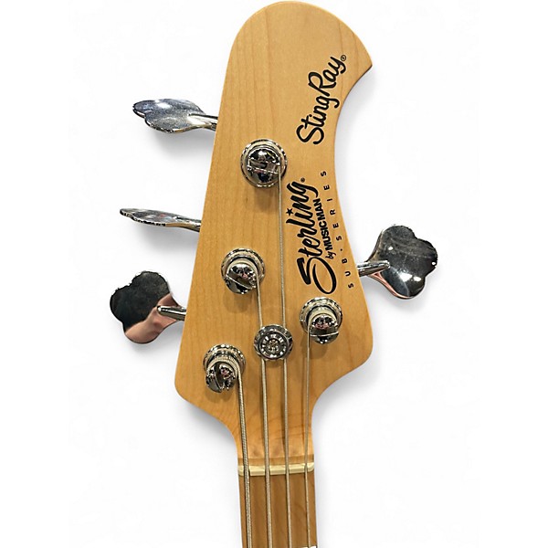 Used Sterling by Music Man STINGRAY 4HH Green Electric Bass Guitar