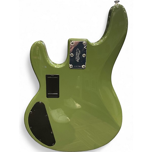 Used Sterling by Music Man STINGRAY 4HH Green Electric Bass Guitar