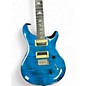 Used PRS SE Custom 24 Sapphire Blue Trans Solid Body Electric Guitar