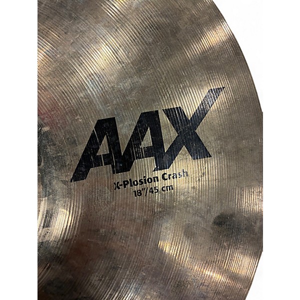 Used SABIAN 18in AAX Xplosion Crash Cymbal