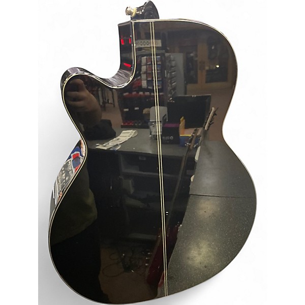 Used Takamine GN30CE Black Acoustic Electric Guitar