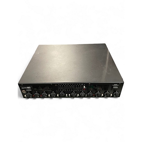 Used Sunn 1200S Bass Amp Head