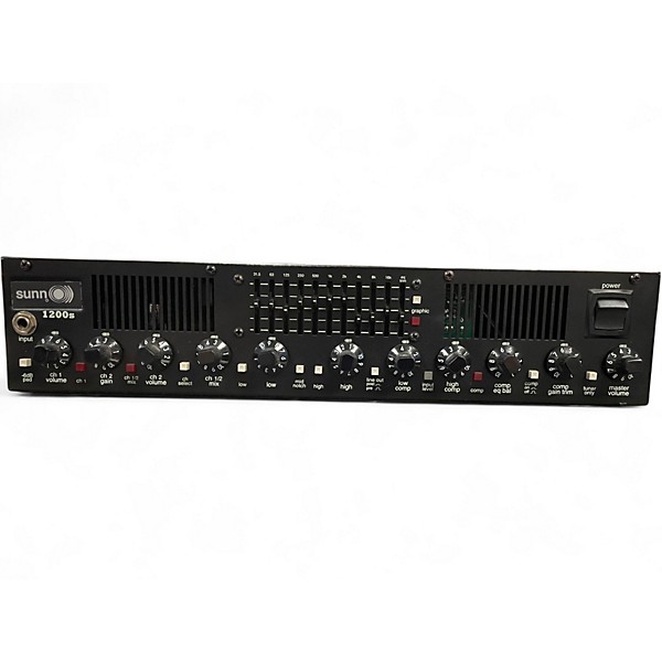 Used Sunn 1200S Bass Amp Head