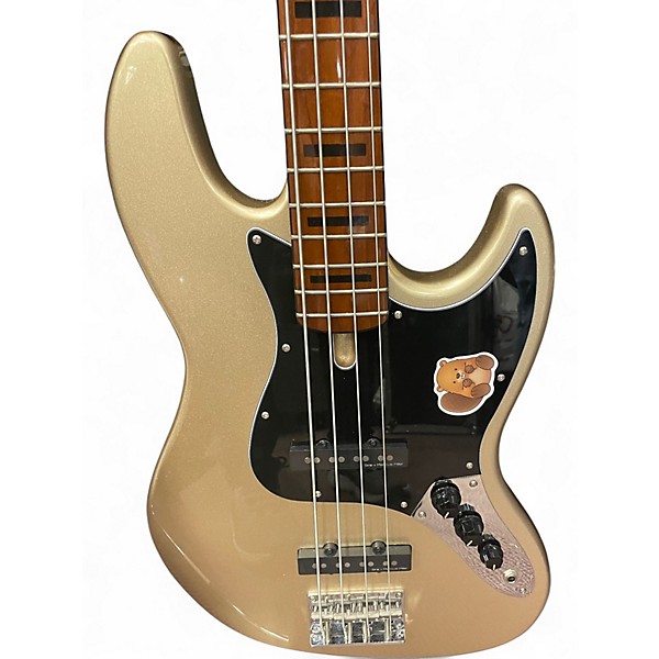 Used Sire V5-4 Gold Electric Bass Guitar