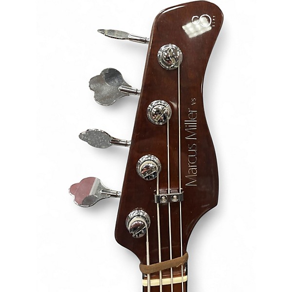 Used Sire V5-4 Gold Electric Bass Guitar