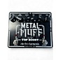Used Electro-Harmonix Metal Muff Distortion With Top Boost Effect Pedal thumbnail