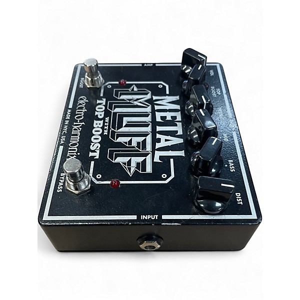Used Electro-Harmonix Metal Muff Distortion With Top Boost Effect Pedal