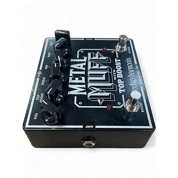 Used Electro-Harmonix Metal Muff Distortion With Top Boost Effect Pedal