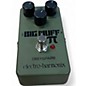 Used Electro-Harmonix Green Russian Big Muff Pi Fuzz Effect Pedal