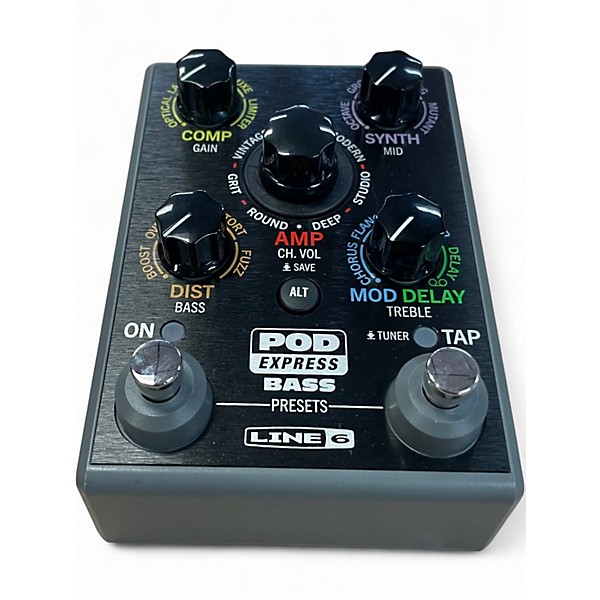 Used Line 6 POD EXPRESS BASS Bass Effect Pedal