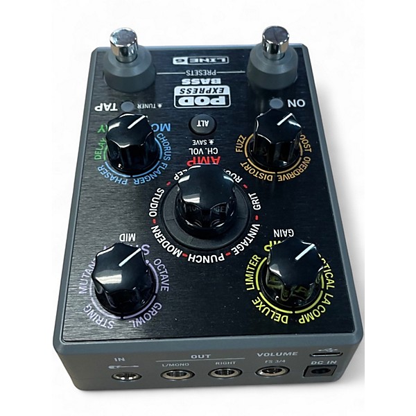 Used Line 6 POD EXPRESS BASS Bass Effect Pedal