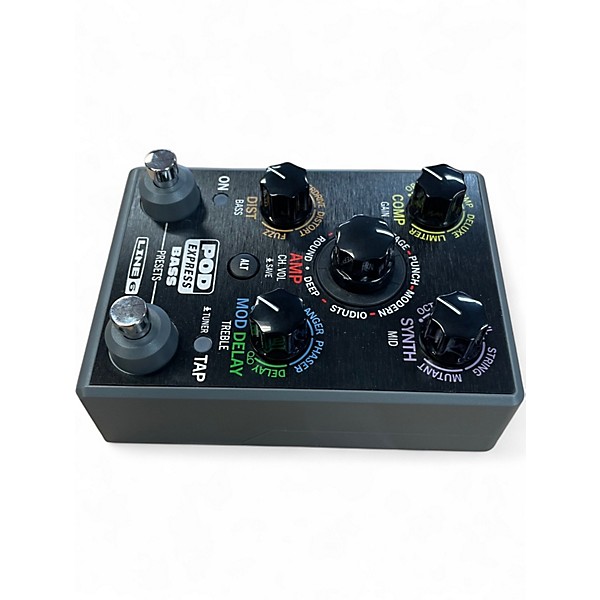 Used Line 6 POD EXPRESS BASS Bass Effect Pedal